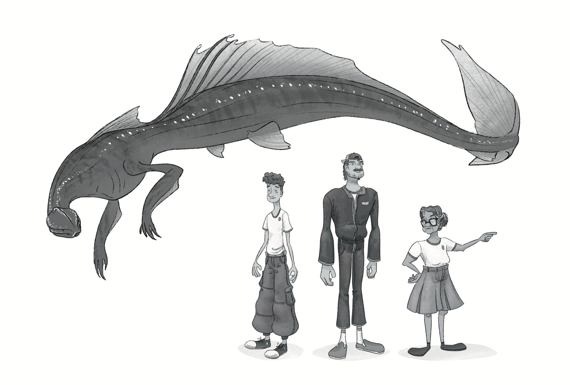 Character Lineup, Original Story, 2025, digital